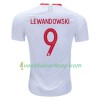 Polen Robert Lewandowski 9 Thuisshirt WK voetbal 2018